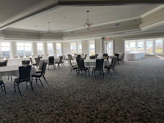 Part of the Banquet area