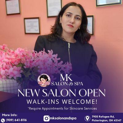 Welcome to MK Salon & Spa