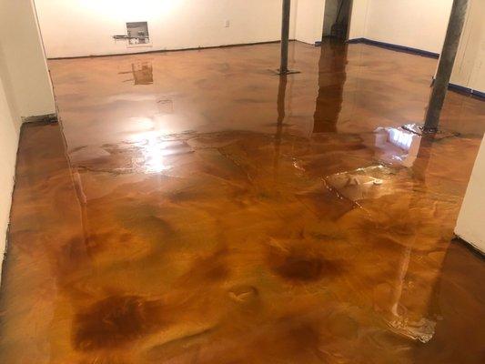 Epoxy floor