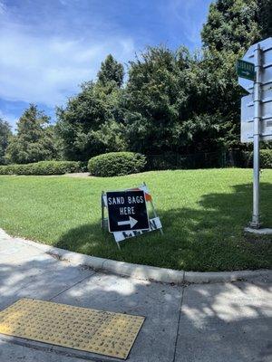 Sand Bags Pick Up Location