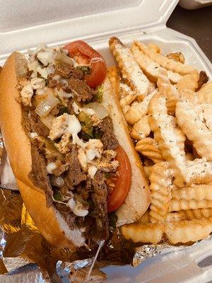 Loaded Philly Steak