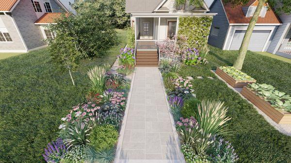 longmont landscape design project