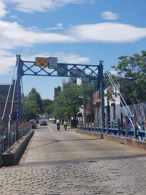 Bridge near the Gowanus Waterfront Park