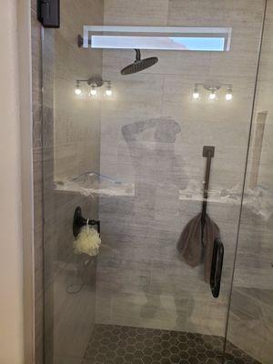 Custom showers