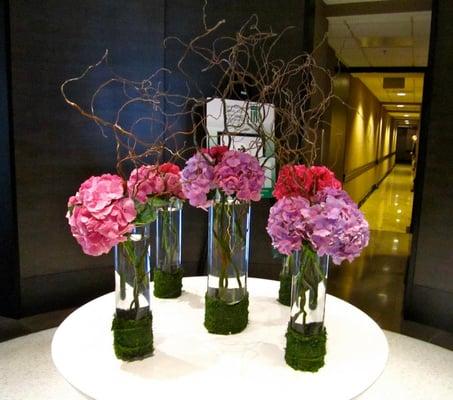 Hip Hydrangea - Lobby Arrangements