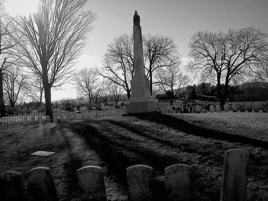 Photo from Prospect Hill cemetery,  Front  Royal VA taken February 2013