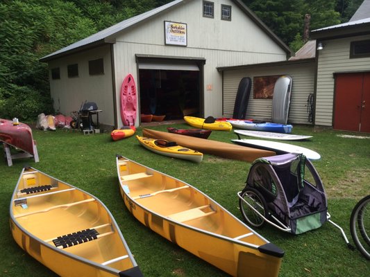 Summer is in full swing Canoes, Kayaks SUP sales and rentals