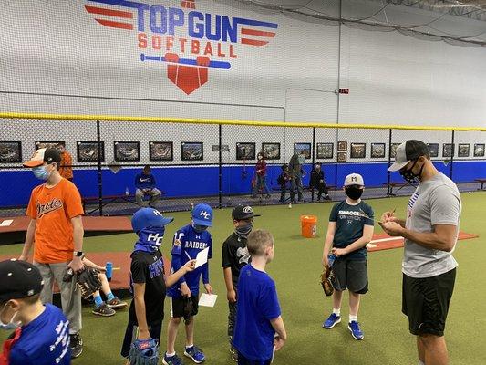 Pitching with the Pros, AAA Miami Marlin Kolton Mahoney