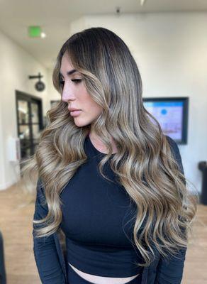 Hair extensions and color