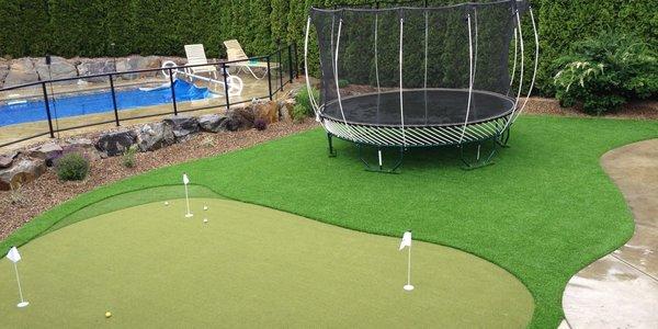 Synthetic Turf, Artificial Turf, AstroTurf, Putting green, fake grass, Lawn and landscape