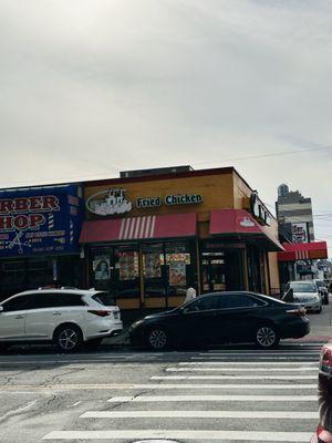 Front of restaurant