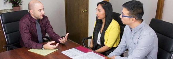 Your consultation meeting is always with an attorney - not an "intake specialist"