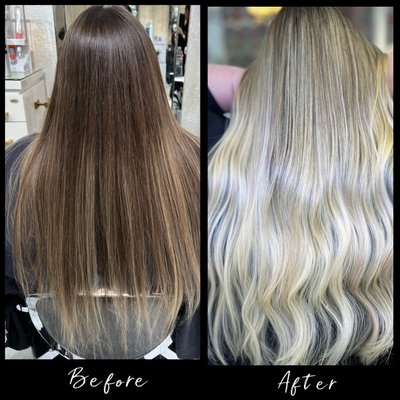 Airtouch by Lana  with Olaplex and k18