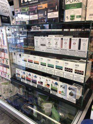 JUUL pods, MYLE pods, EON pods, 4X pods, CBD pods, clic, epic, FOGG, STIG, all types of smoking cessation products!