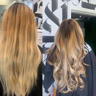 Bleach free balayage