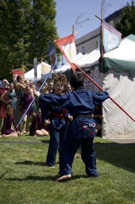 Photo Taken By Damian Alcolea. 
 Sherwood Robin Hood Festival