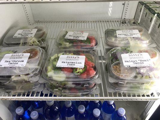 Remaining meals stocked are Bama Health Foods