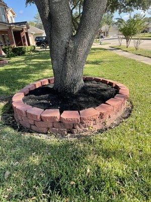 Flower bed renovations