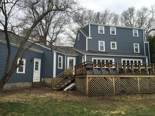 Vinyl Siding and Windows installed