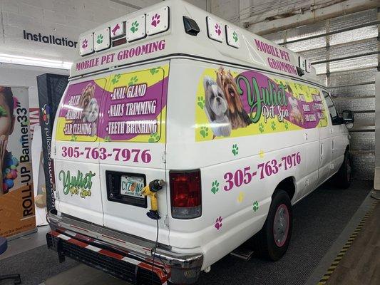 Yuliet Pet Spa partial wrap