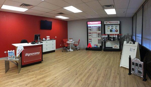 Our awesome showroom!