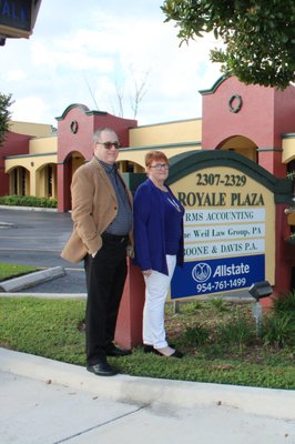 Steve & Terri Out Front