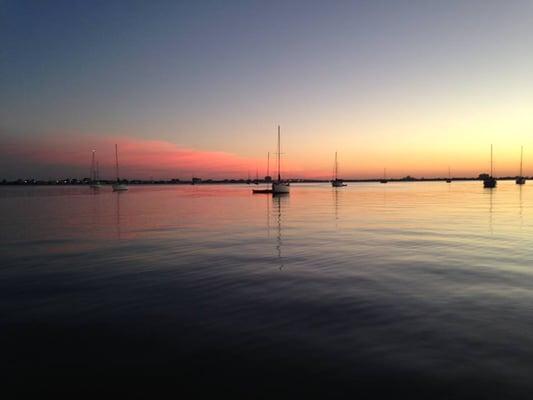 Sunset on our beautiful waterfront.