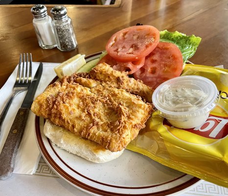 Fried Haddock Sandwich