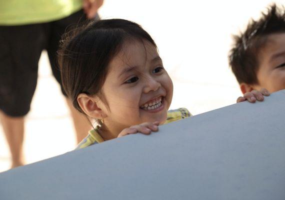 Happy Kids at El Paseo South Gate Shopping Center.