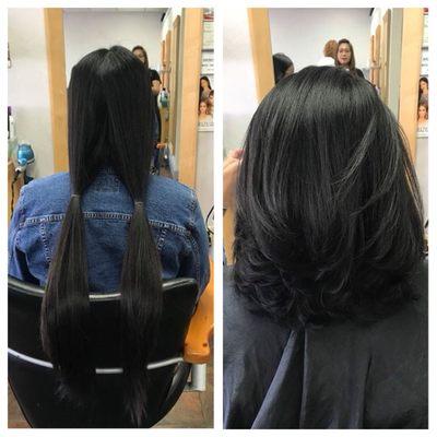 Before and After ~ by Arom Salon