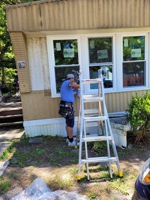 New Window Installation by Castle Windows of VA