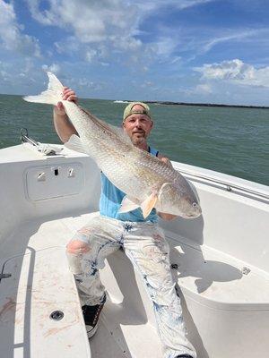 Redfish run is heating up