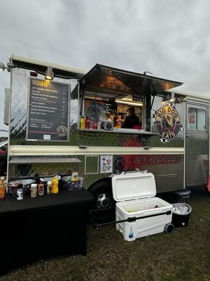 Exterior of food truck