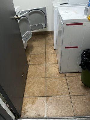 Laundry rooms are always like this.