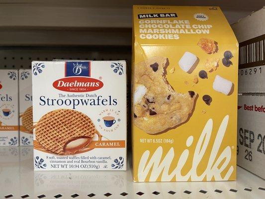 Always interesting stuff in the snack aisle, Stroooopvaffelz! How long until zinneken's has that on their menu?