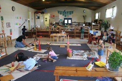 Our Montessori 3-6 room where children discover and learn with joy.