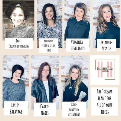 Meet the stylists of Hairadise!