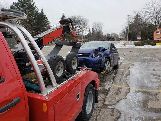 Towing truck Inglewood California