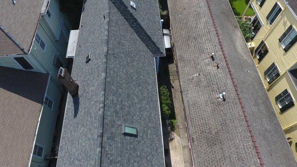 The roof on the left was a MSH customer