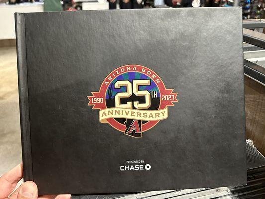 Arizona Diamondbacks 25th Anniversary Book