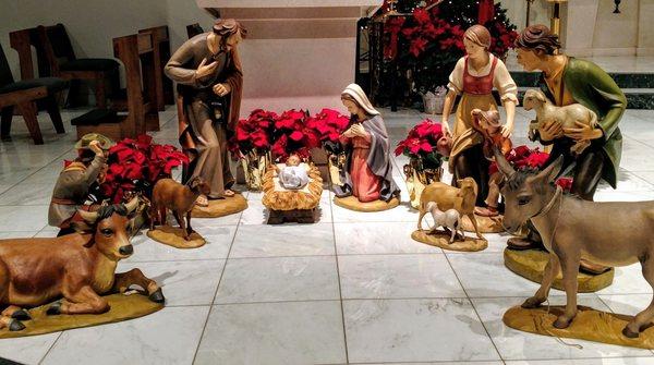 A Nativity Scene.