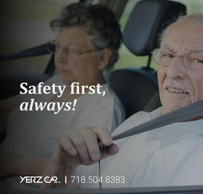 Want safe and reliable transportation? Ask your insurance provider or doctor about Yerz Car Inc.