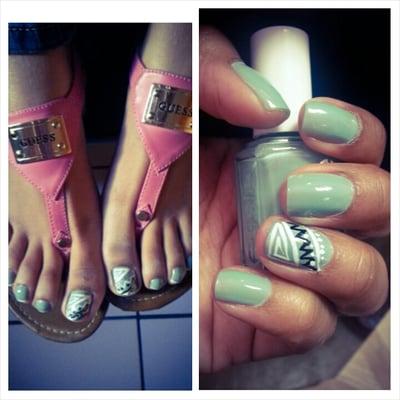 Manicure y pedicure