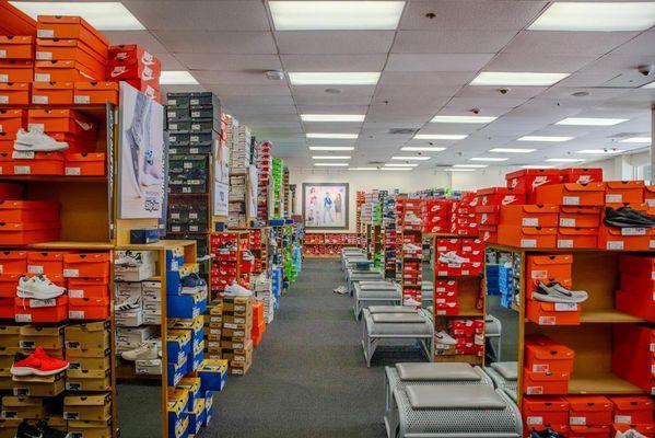 Wide Shot of Interior of Store