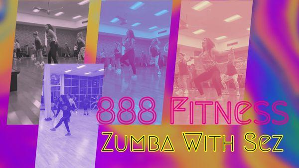 Zumba Fitness classes, book now for private events or join in classes at Rise MVMT studio starting February 4th 2024