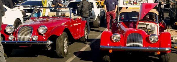 Apollo Verona with Morgan plus 8. Factory built with Buick gnx suspension, high rate steering and roll bars. Chevy v-8 engine.