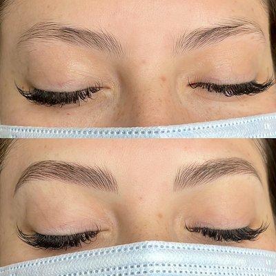 Natural microblading