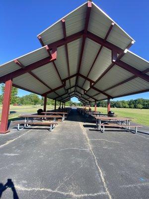 Covered pavilion