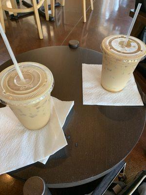 Iced lattes