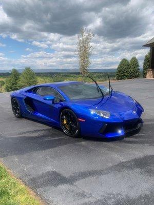 Gave this Lamborghini Aventador a showroom finish!